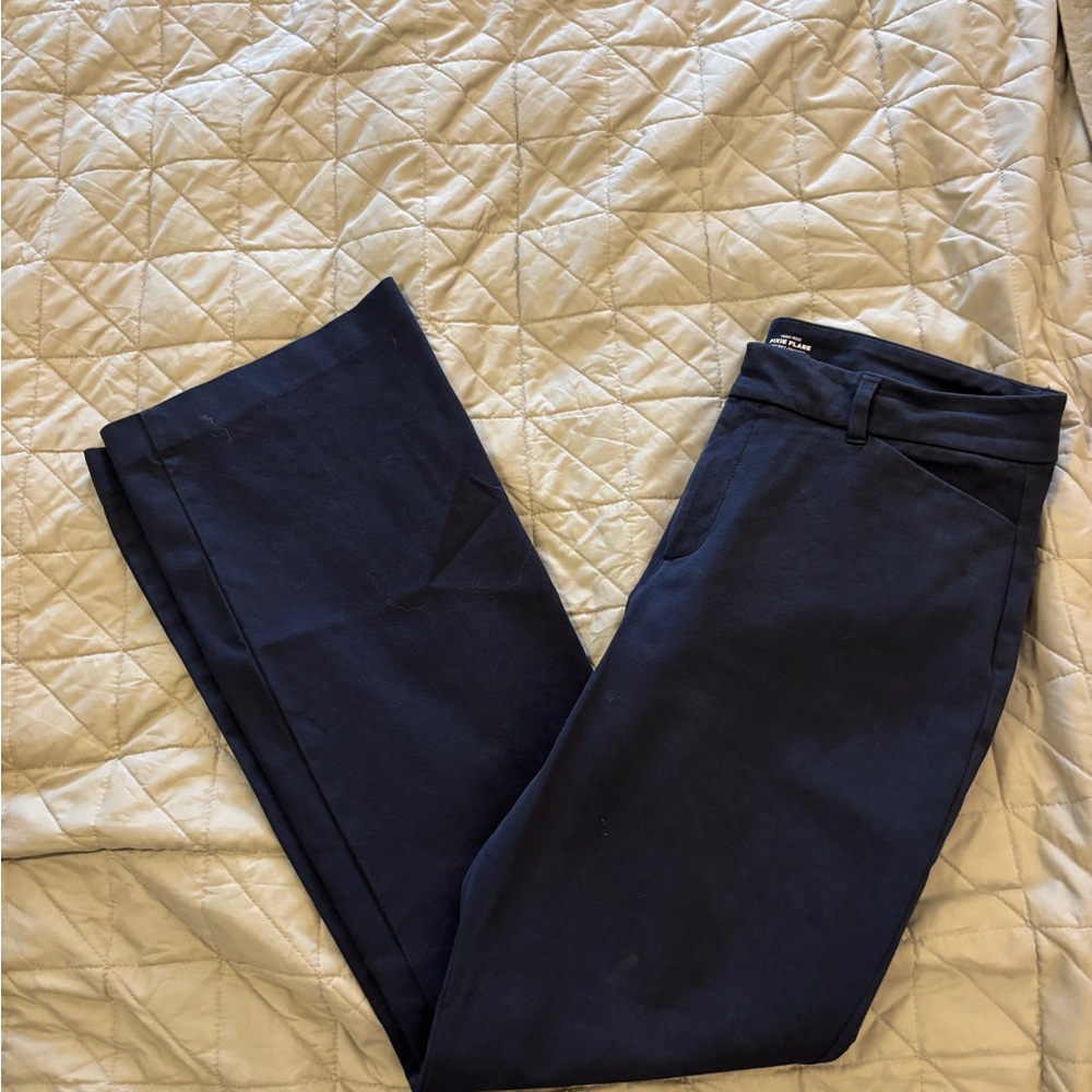 Old Navy Navy Blue Pixie Flare Pants
